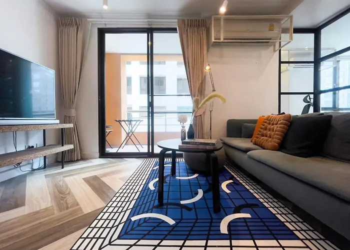 Casa vacanze Prime Chidlom 50sqm L Large Kitchen L Walk To Bts L Wifi