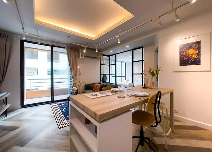 Casa vacanze Prime Chidlom 50sqm L Large Kitchen L Walk To Bts L Wifi